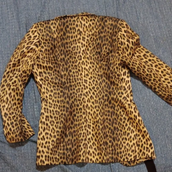 Cache Leopard Print Blazer - Picture 6 of 7